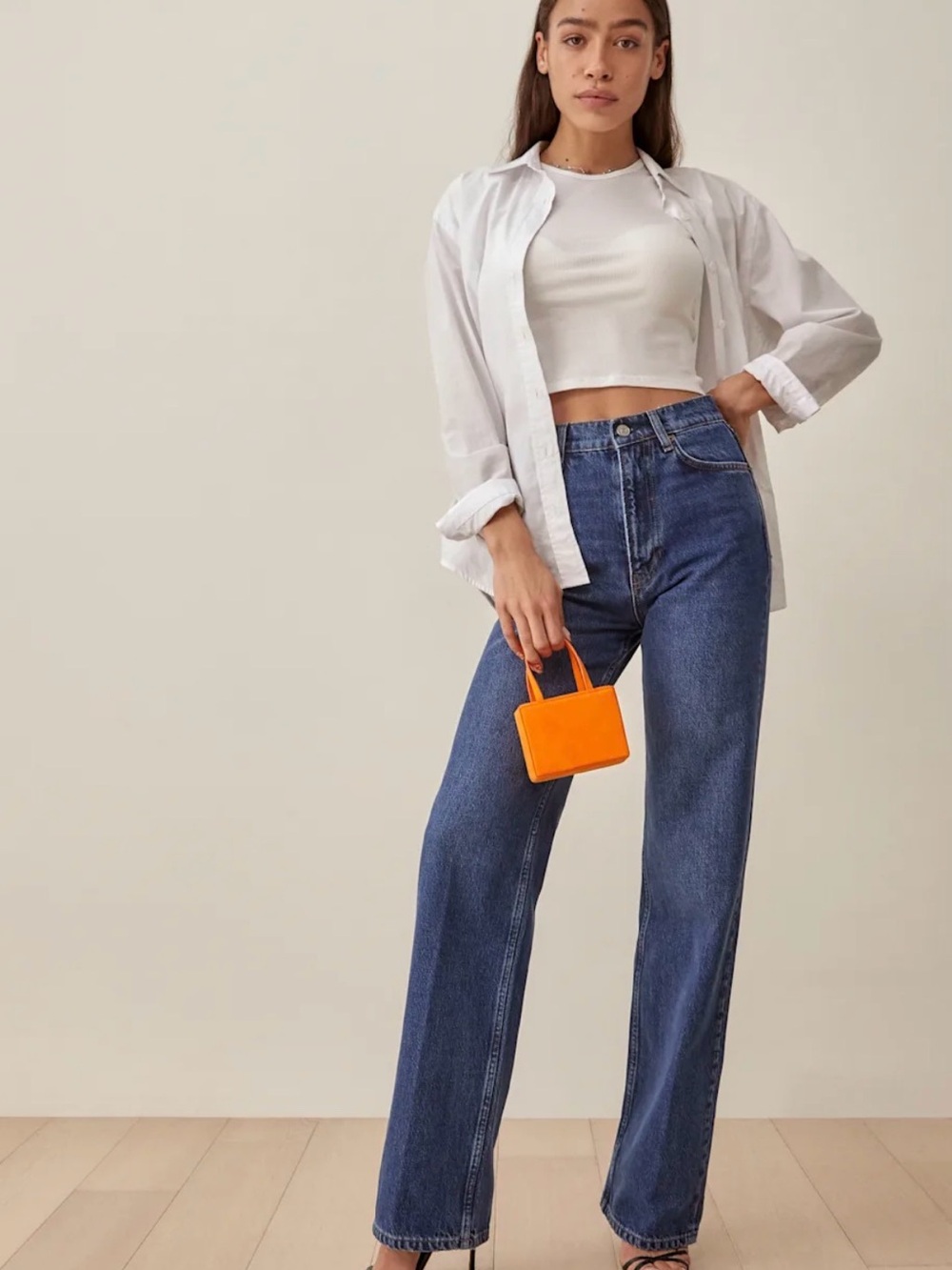 Reformation Wilder high rise wide leg jeans